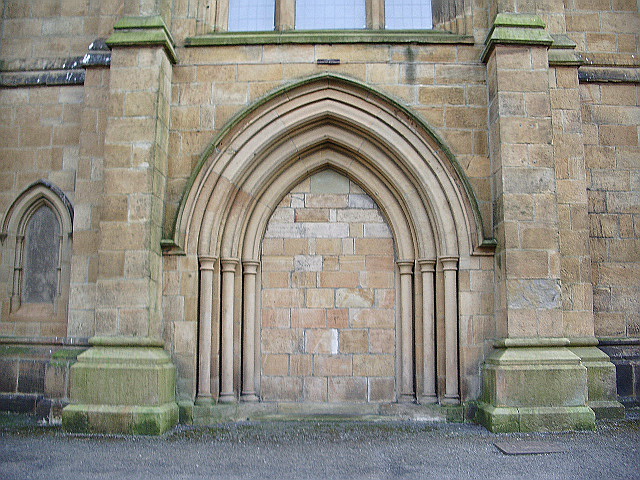 Christ Church, Accrington, Doorway