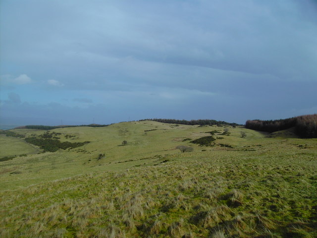 Looking East from Tarduf Hill
