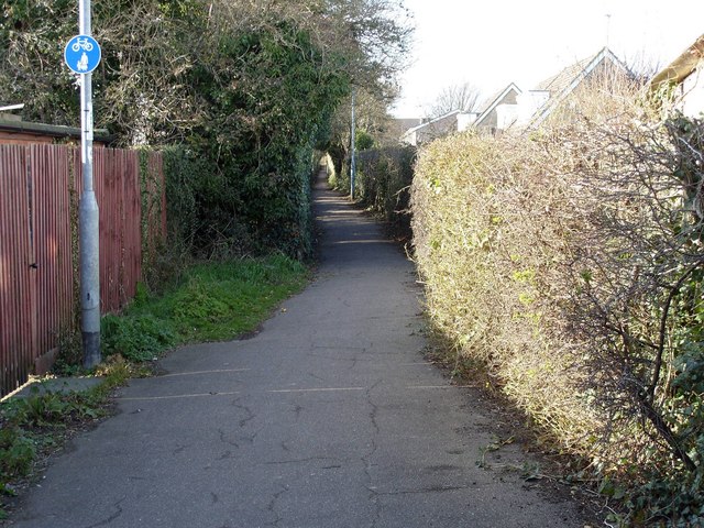 Footpath, Cherry Hinton
