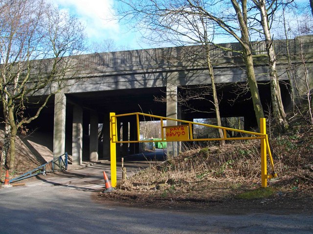Entrance to 'Dump it' site