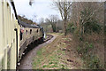 ST1037 : Crowcombe: approaching Stogumber Station by Martin Bodman