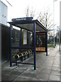 Bus stop by Fratton Bridge