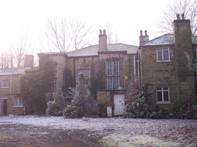 Back view of Lofthouse Hall.