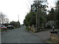 Lane beside The Red Cow at Ackleton