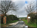 Entrance to Ley Farm