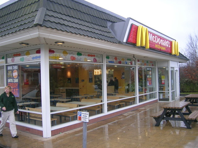 McDonald's Drive-Thru, Kirkcaldy (Main Entrance and interior)