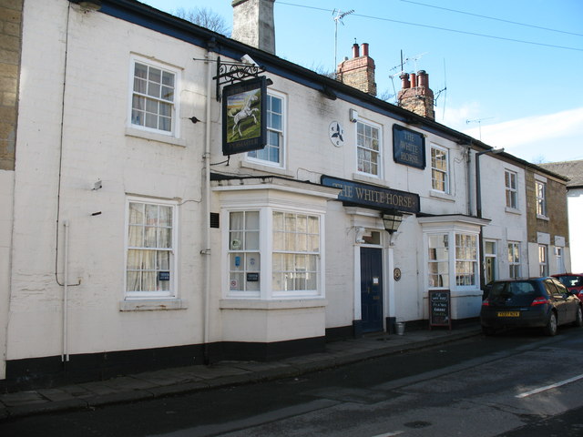 The White Horse, Bramham © Gordon Hatton cc-by-sa/2.0 :: Geograph ...