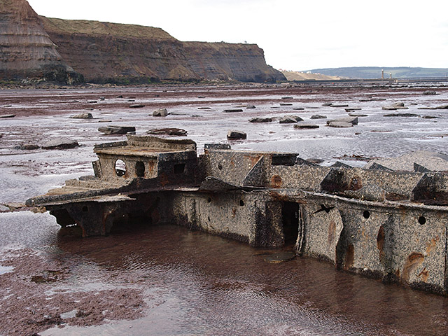 Another piece of shipwreck debris, Saltwick Nab
