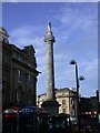 NZ2464 : Earl Grey monument seen from Blackett Street by Keith Edkins