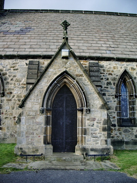 All Saints Church, Farnley, Porch