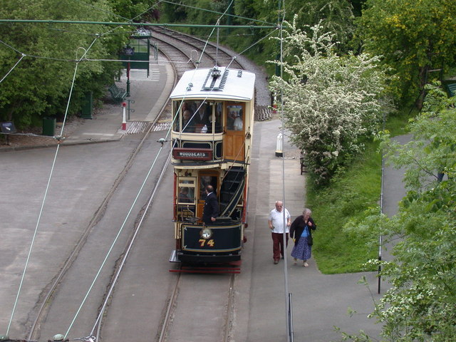 Sheffield Tram at Crich Tramway Village