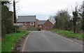 Peatling Road enters Ashby Magna