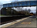 Train approaches Drumry station