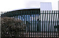 Jaguar Factory and fence