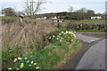 Rural postbox at Dursley Cross