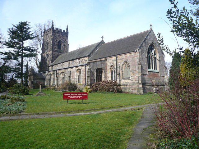 Alfreton - The Parish Church of St. Martin