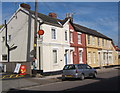 Houses by the main road through Monks Eleigh