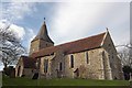 TR0627 : The Church of St. Mary in the Marsh, Romney Marsh, Kent by John Mavin