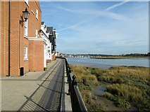 TM0321 : West Quay, Wivenhoe by Peter Rose