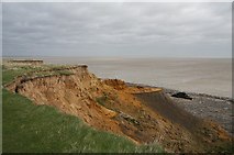 TM2623 : Cliff erosion at the Naze by Bob Jones
