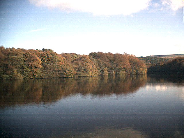 Roddlesworth reservoir Autumn 2004