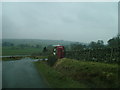 Isolated telephone box near Low Knipe