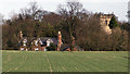 Tithe Farm and All Saints Church, North Dalton