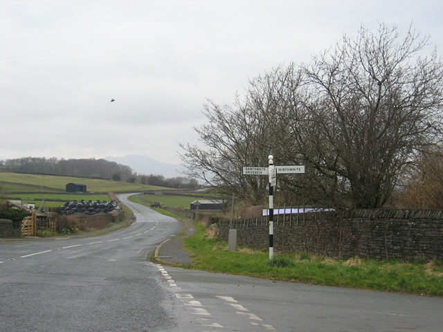 Crossroads in Lowick Bridge