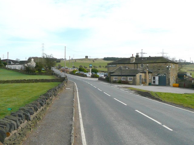 The Hare and Hounds, Liley Lane (B6118),... © Humphrey Bolton cc-by-sa ...