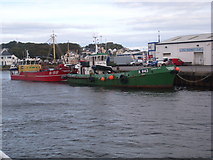 C6540 : Greencastle Harbour from Lough Foyle Ferry by Ian Hunter
