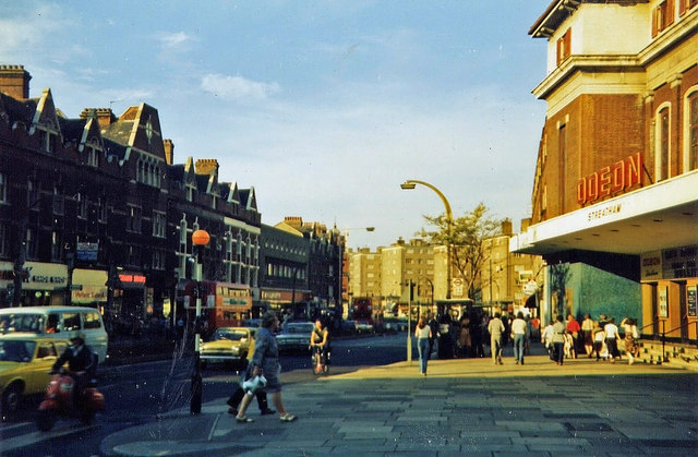 Streatham High Road, summer 1978 © Brian Whittle :: Geograph Britain ...