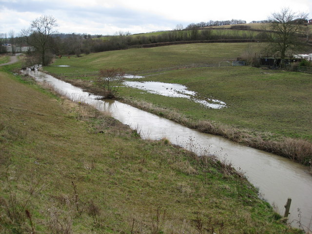 Avenue Washlands - River Rother at... © Alan Heardman :: Geograph ...