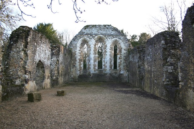 Waverley Abbey ruins