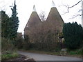 Converted oast house, Nouds Road