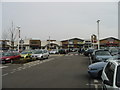 Large free car park at Westwood Cross