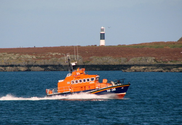 Donaghadee Lifeboat in the Copeland Sound [1]