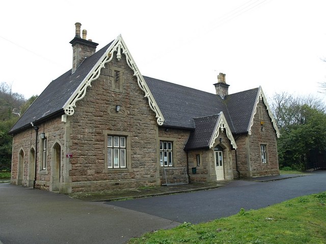 Axbridge : the former railway station © Derek Harper cc-by-sa/2.0 ...