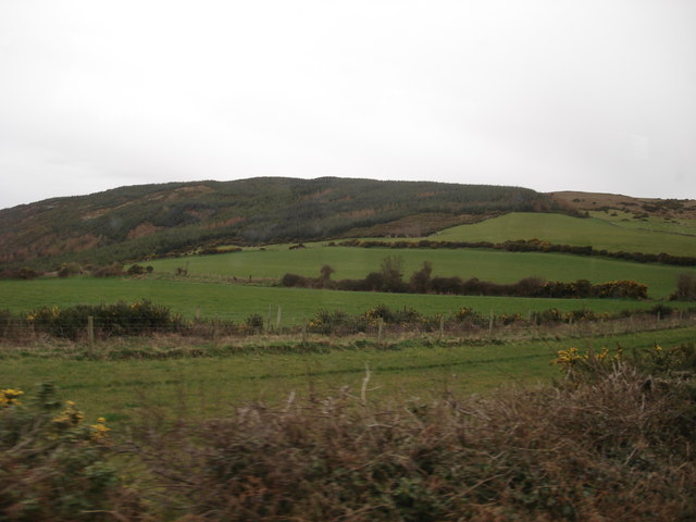 Farmland near Ballynahinch viewed from Kilmurry