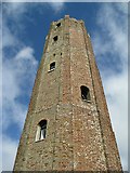 TM2623 : Looking up at Naze Tower by Alison Rawson