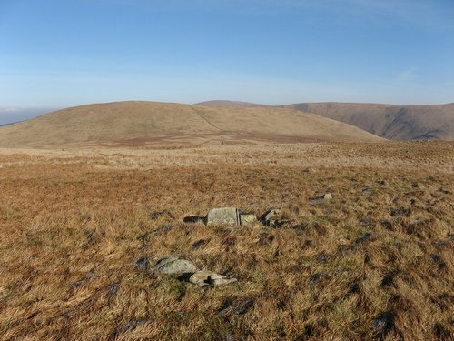 Summit of Din Law looking Northwards