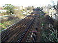 Looking east on the West Coastway line