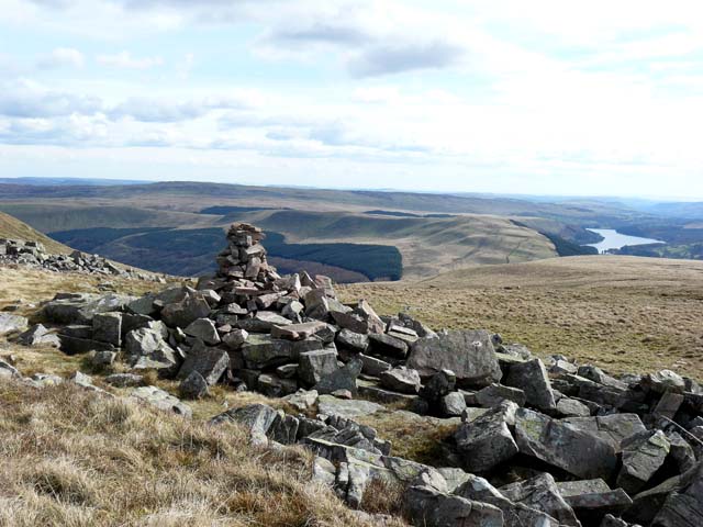 Cairn on the Beacons Way
