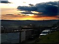 Darfield allotment sunset