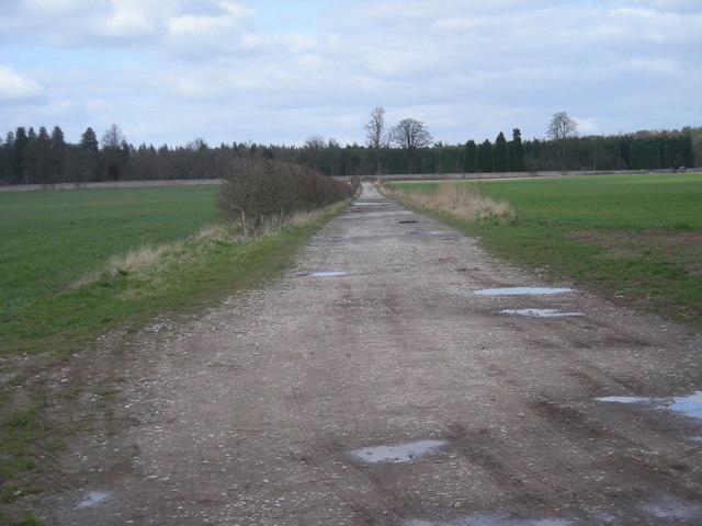 Farm track at Offoxey