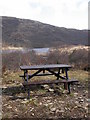 NM6651 : Loch Arienas from Picnic Table by Peter Bond