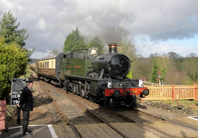 GWR 51xx 5164 at Hampton Loade © Philip Pankhurst cc-by-sa/2.0 ...