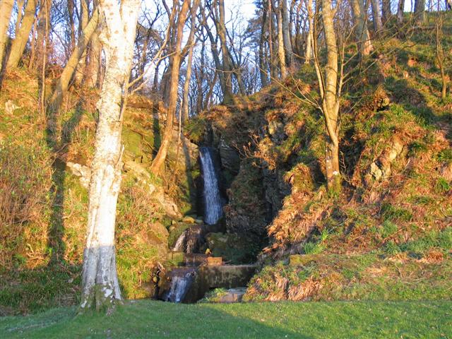 Small waterfall within Killean estate