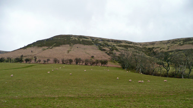 Upper pastures near Capel-y-ffin