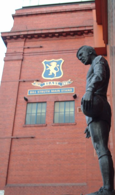 Ibrox Disaster Memorial And Bill Struth Main Stand