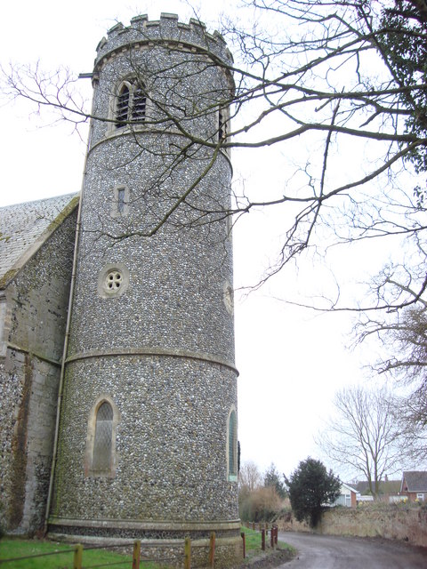 Weeting, St. Mary, round-tower